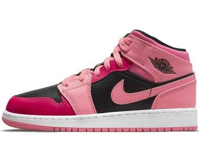 Jordan 1 Mid Coral Chalk GS